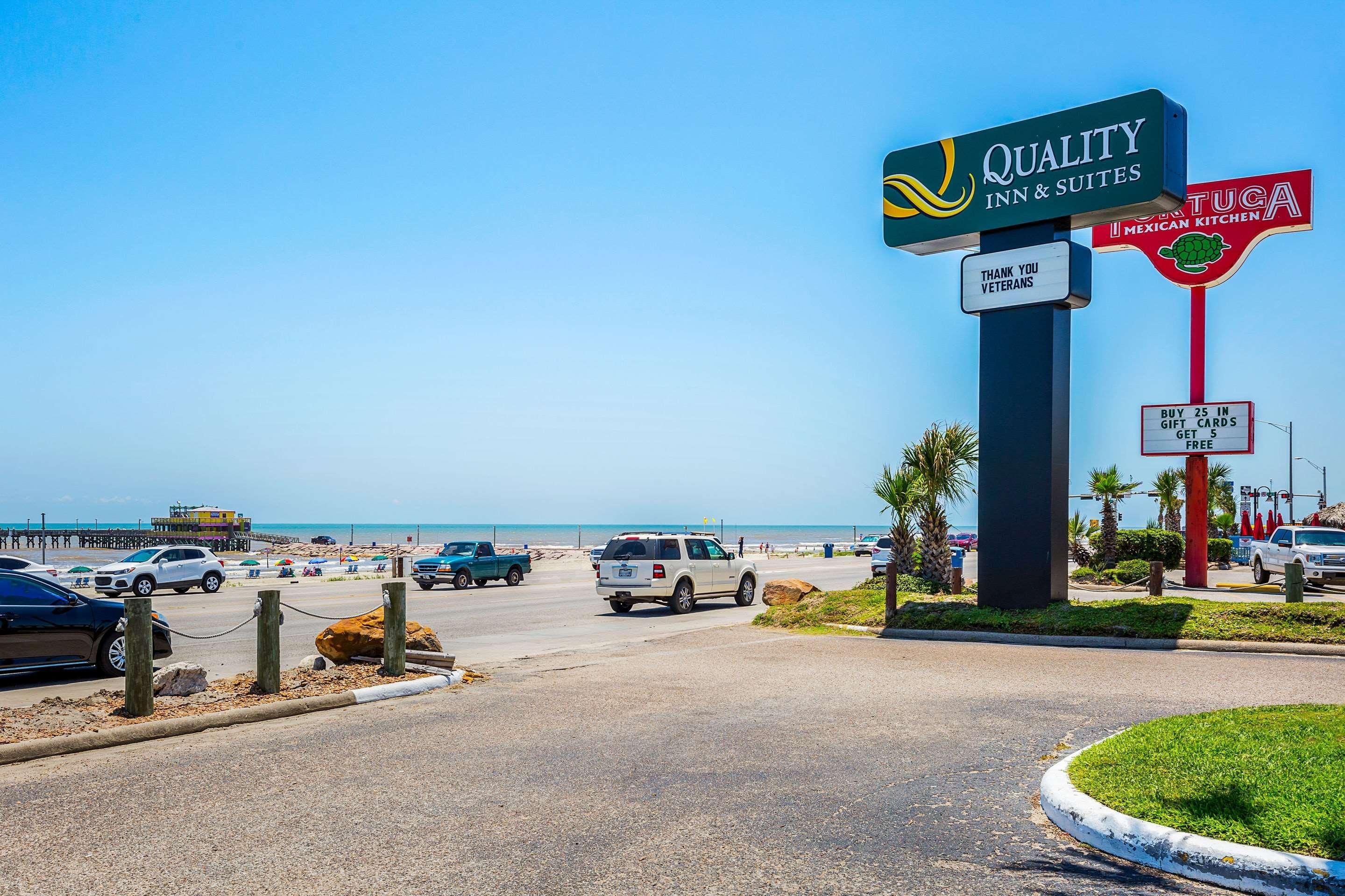 Quality Inn & Suites Galveston - Beachfront Zewnętrze zdjęcie