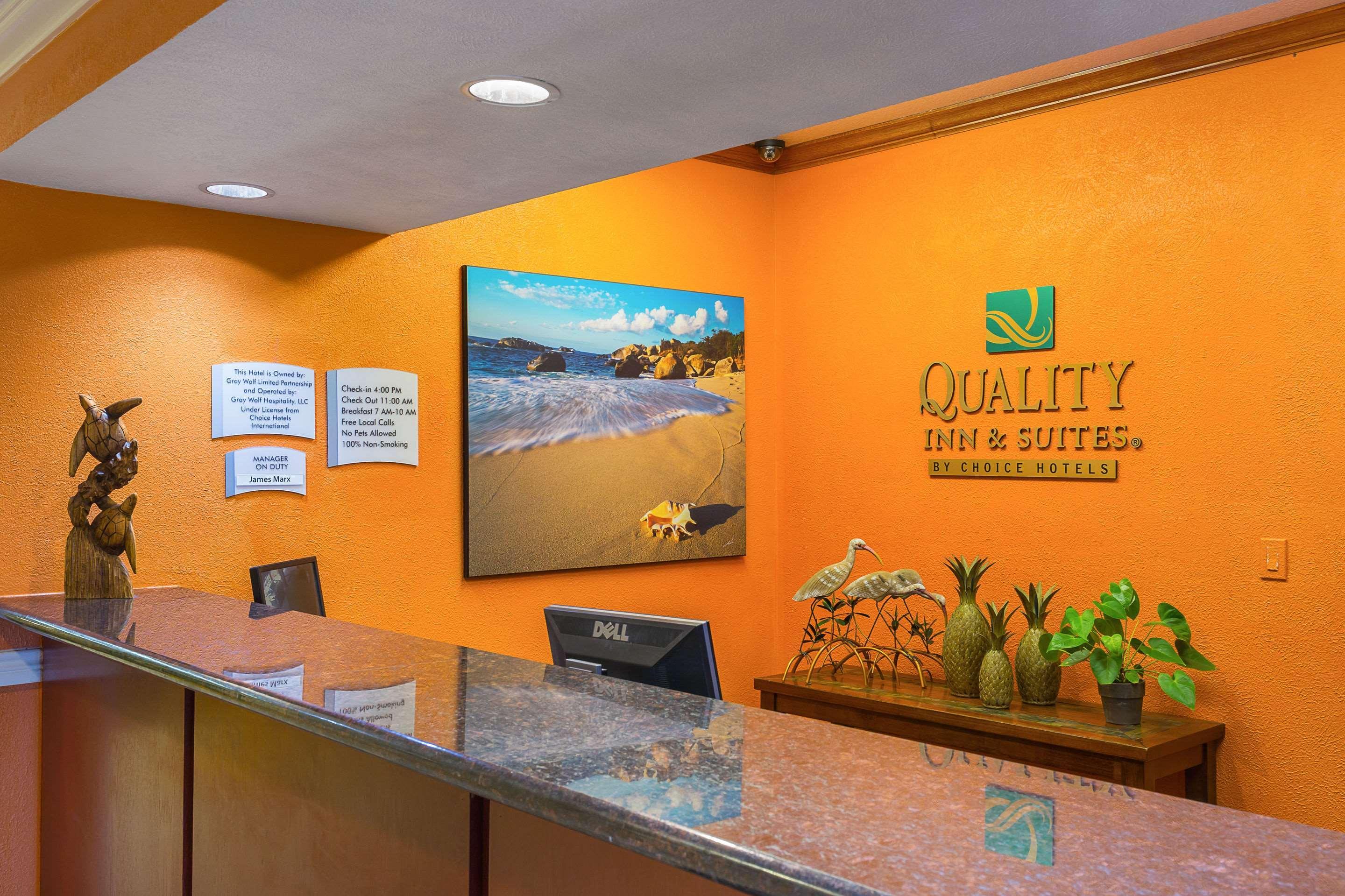 Quality Inn & Suites Galveston - Beachfront Zewnętrze zdjęcie