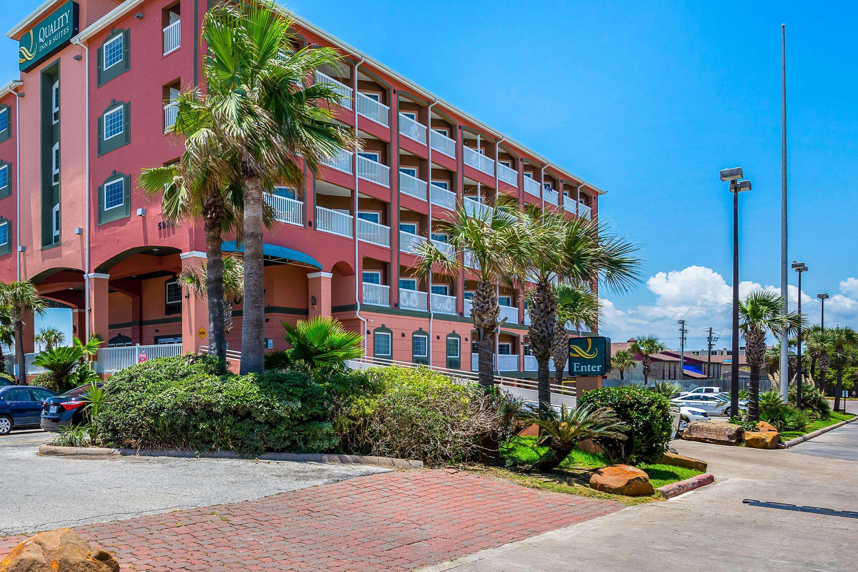 Quality Inn & Suites Galveston - Beachfront Zewnętrze zdjęcie