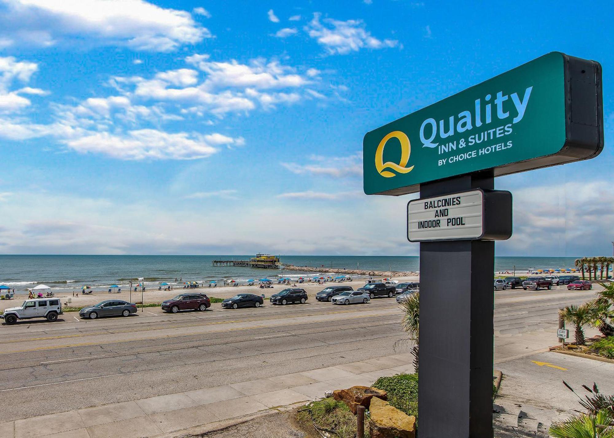 Quality Inn & Suites Galveston - Beachfront Zewnętrze zdjęcie