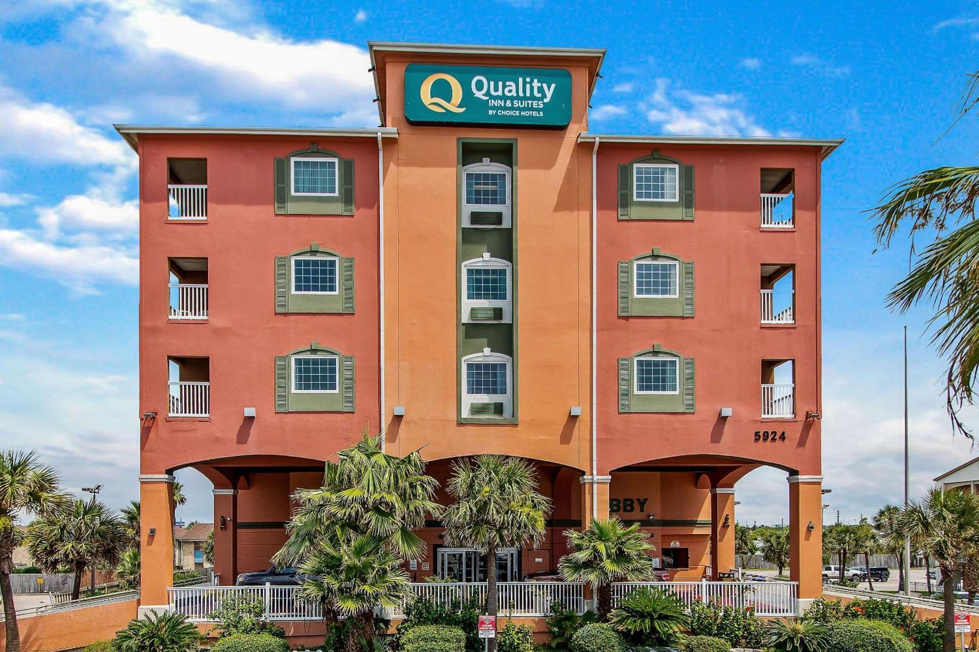 Quality Inn & Suites Galveston - Beachfront Zewnętrze zdjęcie